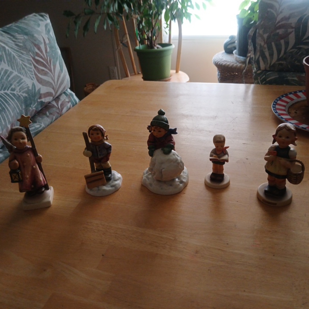 Hummel Goebel Figurines (Lot of six) NO FLAWS  Various Ages